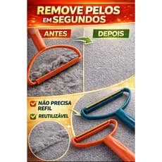 Raspador removedor de pelos tecidos e pets