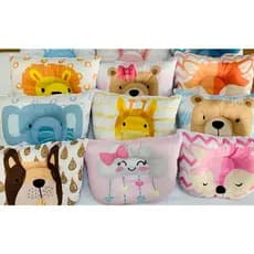 Travesseiro Almofada Anatômico De Bichinhos Para Bebe Apoio