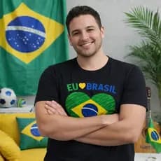 Camiseta Plus Size Camisa 100% Algodão Blusa G1 G2 G3 G4 G5 Feminina Masculina Brasil Seleção 2026