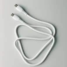 Cabo Turbo Tipo C- Tipo C Dois Lados Para Cabo De Carga Rápida Cabo 65W Transmissão De Dados Cabo Não Arrebenta