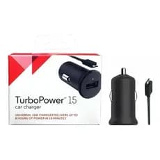 Carregador Para Carro M Turbo Power 15 Veicular Carregamento Turbo Preto
