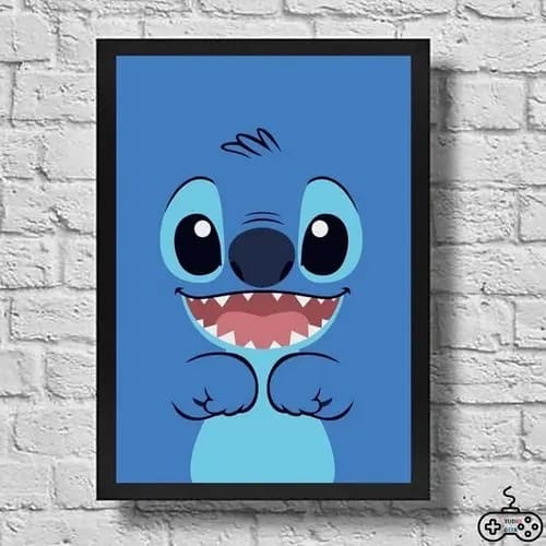 plaquinhas decorativas - Stitch - disney - personagens infantis