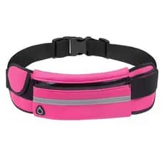Pochete Corrida Bolsa Celular Treino Exercícios Impermeável Slim Cor:Rosa