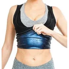 Cinta Regata Feminina Queima Gorduras Barriga Camiseta Tamanho:XXL/XXXL