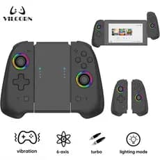 VILCORN Joypad Sem Fio Compatível Com Nintendo Switch OLED/LITE Joystick Giroscópio Para Acessórios De Interruptor