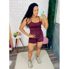Macaquinho Empina Fitness Costa Nua