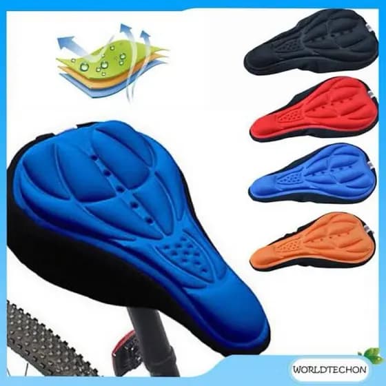 Capa Banco Sela Selim Bike Bicicleta Gel Anatômica