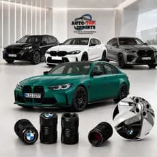 Kit 4 Tampas Bico Pneu Personalizada Universal para Veiculos BMW 320I,  X1, X2, X3, X5, X6, X7......