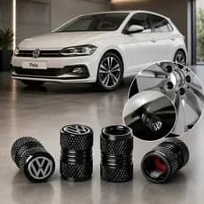 Tampa Bico Pneu Volkswagen Polo Ano 2017 2018 2019 2020 2021 2022 2023 2024 2025 2026