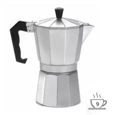 Cafeteira Moka Italiana 350ml 9 cafés Alumínio