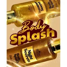 Body Splash com Brilho Corpo e Cabelo 220ml Night Secrets e Summer Secret - Bell Corpus