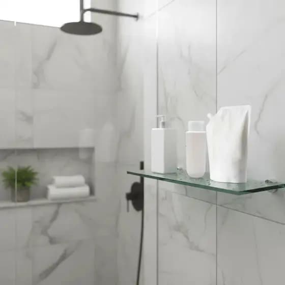 ✨ Prateleiras de Vidro Verde 40x10 cm – Organização Moderna e Sofisticação para Seu Ambiente