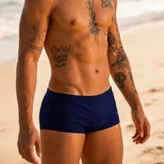 Sunga Masculina Praia Piscina Forrada Secagem Rápida