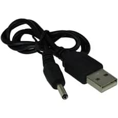 Cabo Usb Alimentação Energia Dc 3,5mm Usb Caixa Som.hub usb
