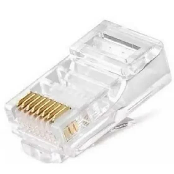 Conector rj45 cat6 100unidades