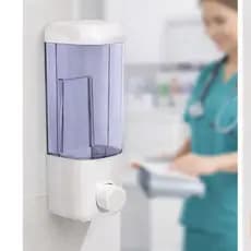 Dispenser de Sabonete Líquido para Parede 500ml – Ideal para Detergente e Álcool em Gel – Design Moderno e Compacto