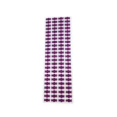 Adesivo Pet Lacinho Pity Biju Cartela Mini Bombom - Roxo - 92 Un.