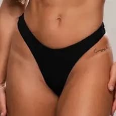 Calcinha de Biquíni Fio Dental Estilo Marquinha