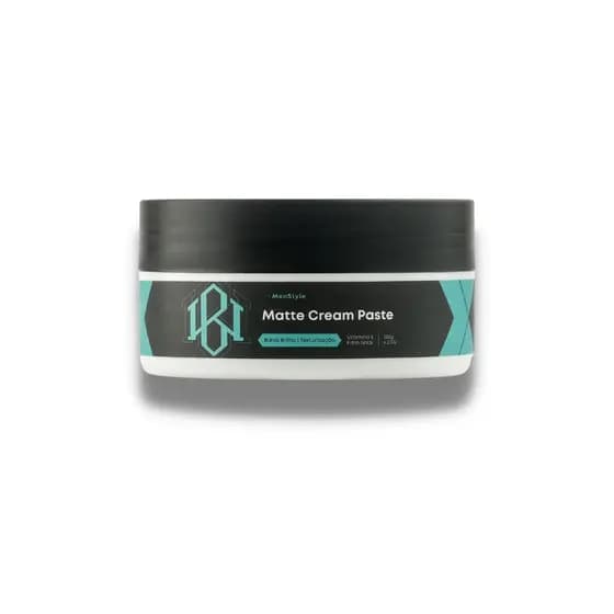Pasta Modeladora Matte Cream 150g Men Style Black White