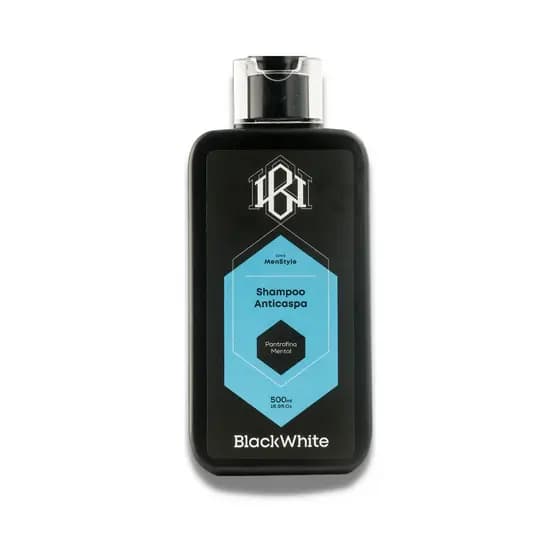 Shampoo Anticaspa 500ml Men Style Black White