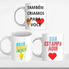 Caneca Personalizada de Porcelana, Faça como quiser, Caneca do seu Jeito, caneca personalizada com nome
