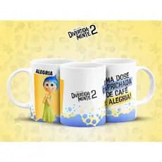 Caneca Personalizada Filme Divertidamente 2, Caneca Divertidamente 2 / Divertida mente 2