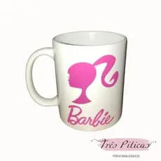 Caneca Barbie Personalizada com seu nome - Porcelana