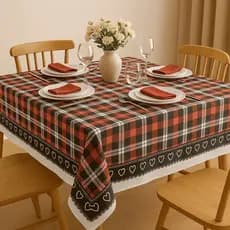 Toalha de Mesa Térmica Luxo Resistente ao Calor, Impermeável, para 4, 6, 8 cadeiras