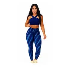 Conjunto Academia Feminino | TOP SEM BOJO  e Legging Cintura Alta | Roupa Fitness Confortável para Treino