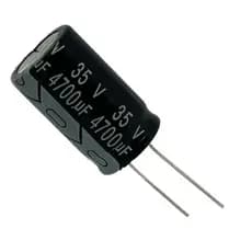 CAPACITOR ELETROLITICO 4700X35V - 4700UF X 35V - 105 GRAUS