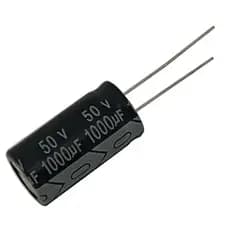 CAPACITOR ELETROLITICO 1000X50V - 1000UF X 50V - 105º GRAUS