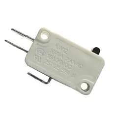 CHAVE MICRO SWITCH 16 AMPERES - 3 TERMINAIS BRANCA - PARA MICROONDAS
