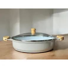 Frigideira VICENZA 30cm alumínio fundido com revestimento em cerâmica