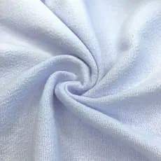 Pano De Prato Pé De Galinha liso Kit 10 Pçs Branco Tamaho Grande Com Bainha Para Pintura e Bordado Artesanato