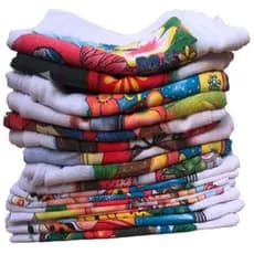 Kit 10 Panos De Prato Estampado Atacado Pano Cozinha Limpeza