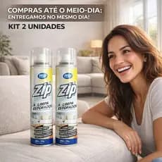 Limpa Estofados C/2 Spray Zip Clean May Place 300ml/251g a Seco