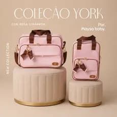 bolsas maternidade 2 peças  ,COLEÇÃO YORK