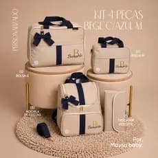 Bolsas Maternidade 4 peças Personalizados