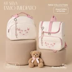 bolsas maternidade 2 peças/ mala maternidade e mochila, lançamento coleção selva