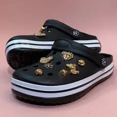 Sandália Feminino Chinelo Babuche Listras C/ Acessórios Leve e Confortável