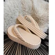 Chinelo Feminino Nuvem 4 Tranças Ultraleve e Confortável