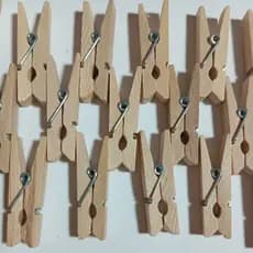 MINI PRENDEDORES DECORATIVOS / MINI PRENDEDOR DE MADEIRA / PRENDEDOR DE ROUPA DECORAÇÃO / prendedor de madeira