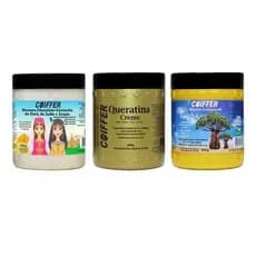 KIT CRONOGRAMA CAPILAR 03 MASCARAS COIFFER