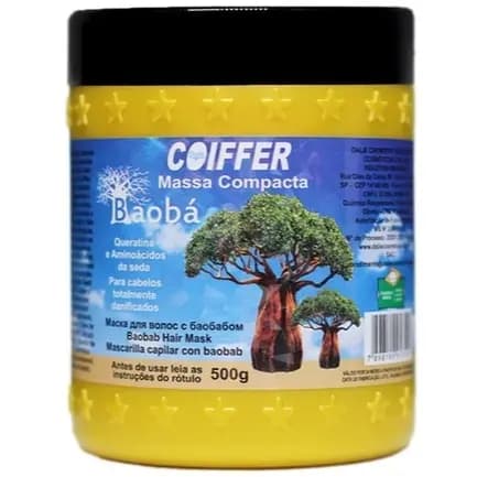 MASCARA DE BAOBA COIFFER 500 GRAMAS