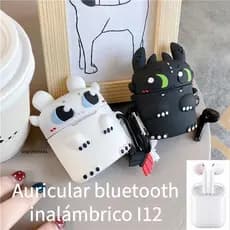 fofo ameiii case fone i12 Capa Capinha Silicone Para Fones De Ouvido Sem Fio Bluetooth i12 tws Earbuds Capa Protetora capa para fone i12 inpods 12 Capinha