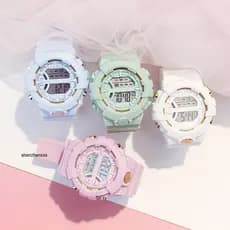 Unisex Silicone Student Girls Kids Pulso digital Para Meninas Pulseiras De Pulseira Casual Touch LED Relógio À Prova D'água Homens Relógios Esportivos