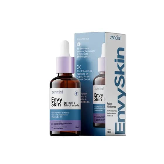 Sérum Zencial Retinol + Niacinamida 30ml | Rejuvenescedor e Firmador Facial
