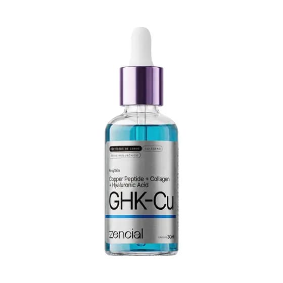 Sérum GHK-Cu Copper Peptide + Exossomos Bioestimulação Facial Dermocosmético Anvisa