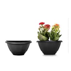 Kit 5 Vaso De Parede 1 Lt Meia Lua Jardim Vertical Plantas Decorativa