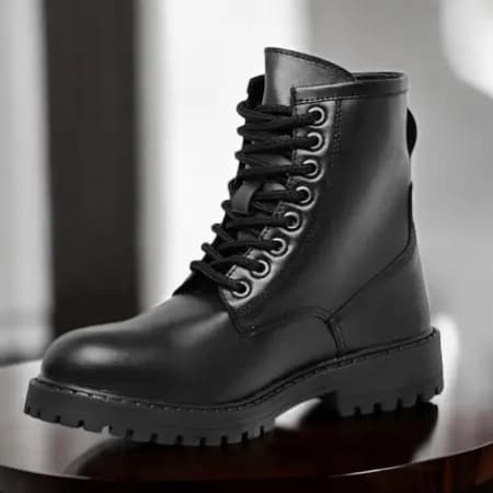 Bota Masculina Coturno Cano Médio